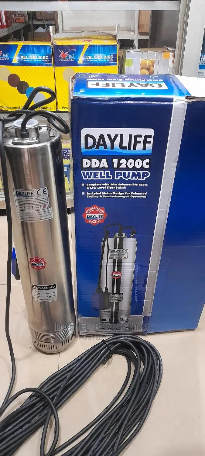 Dayliff Well Submersible Waterpump DDA1200C 1.25hp