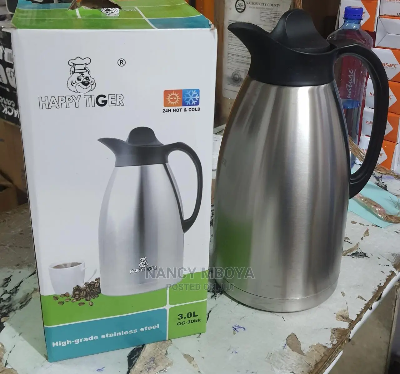 3 Litres Tiger Unbreakable Stainless Steel Flask