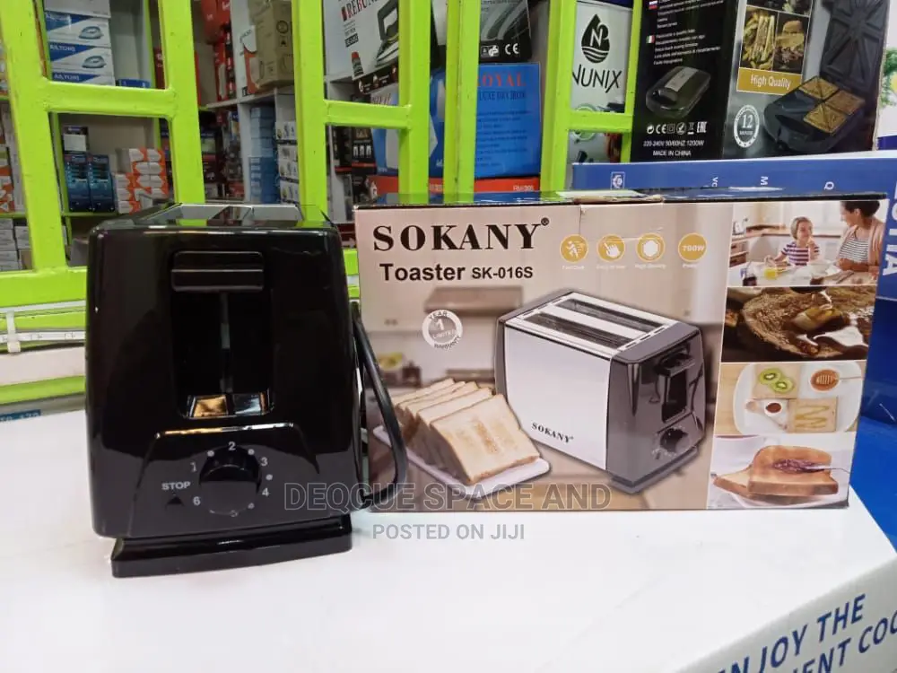Sokany PopUp 2 Slice Bread Toaster in Nairobi Central Kitchen