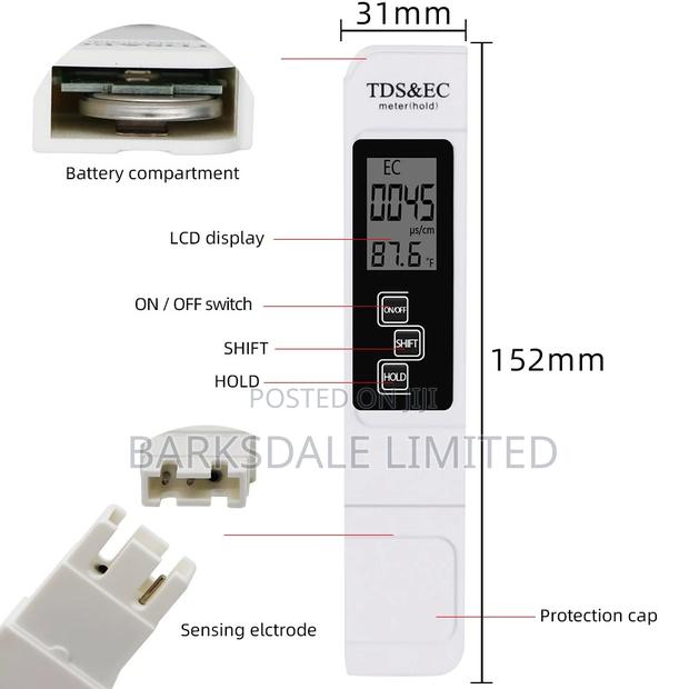 TDS Digital Water Tester EC Temperature Meter - thumbnail 9