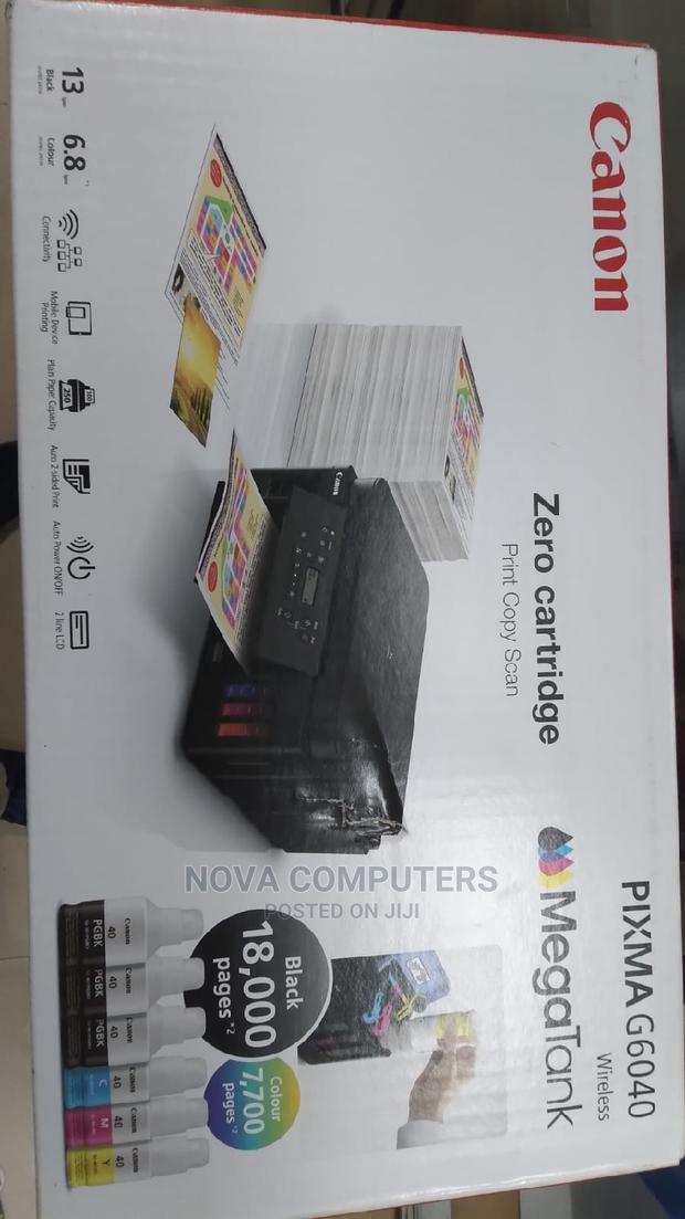 Canon Megatank Pixma G6040 Printer - main view