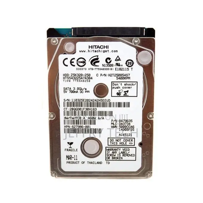 Hitachi 320GB Harddisk Slim Laptop HDD Hard Disk