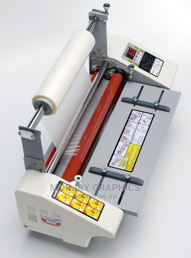A3 Cold Hot Laminator 4 Rollers Roll Laminating Machine - main view