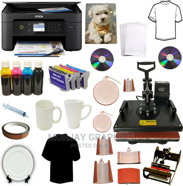 New 8in1heat Press Wireless Printer,Sublimation Ink,