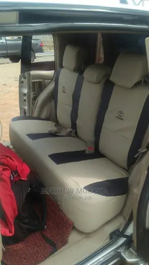 Black/Beige Seat Covers