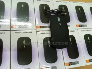 Sleek Wireless Mouse, Usb Dongle