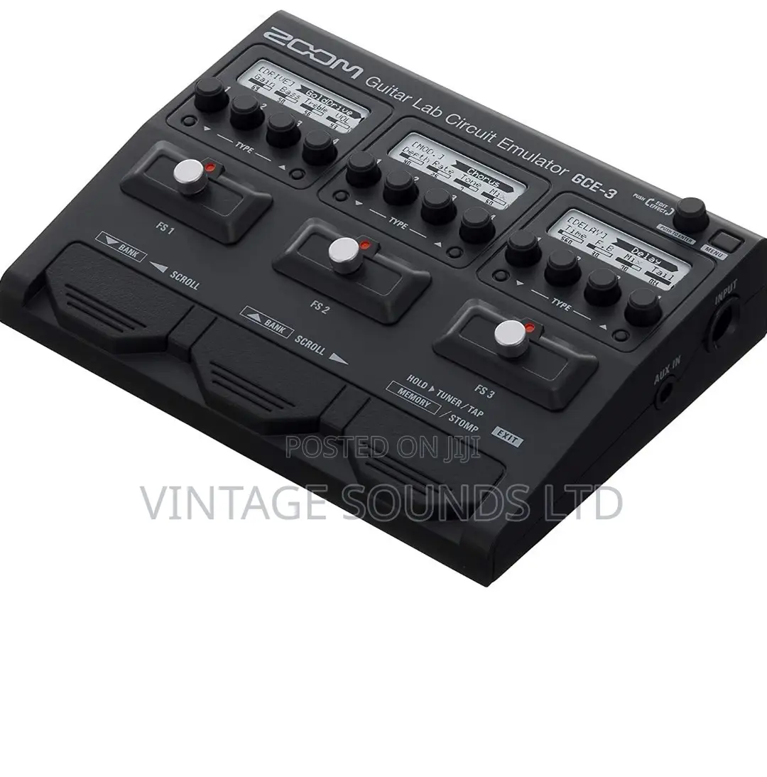 Zoom GCE-3 Guitar Lab Circuit Emulator USB Audio Interface