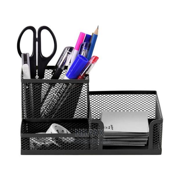 Desk Organizer Mesh Black - thumbnail 3