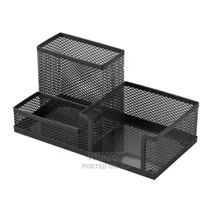 Desk Organizer Mesh Black