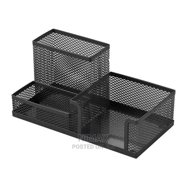 Desk Organizer Mesh Black - thumbnail 2