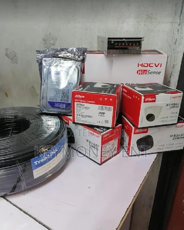 Dahua Eight 8 Complete CCTV Cameras 1080p Complete System - main view