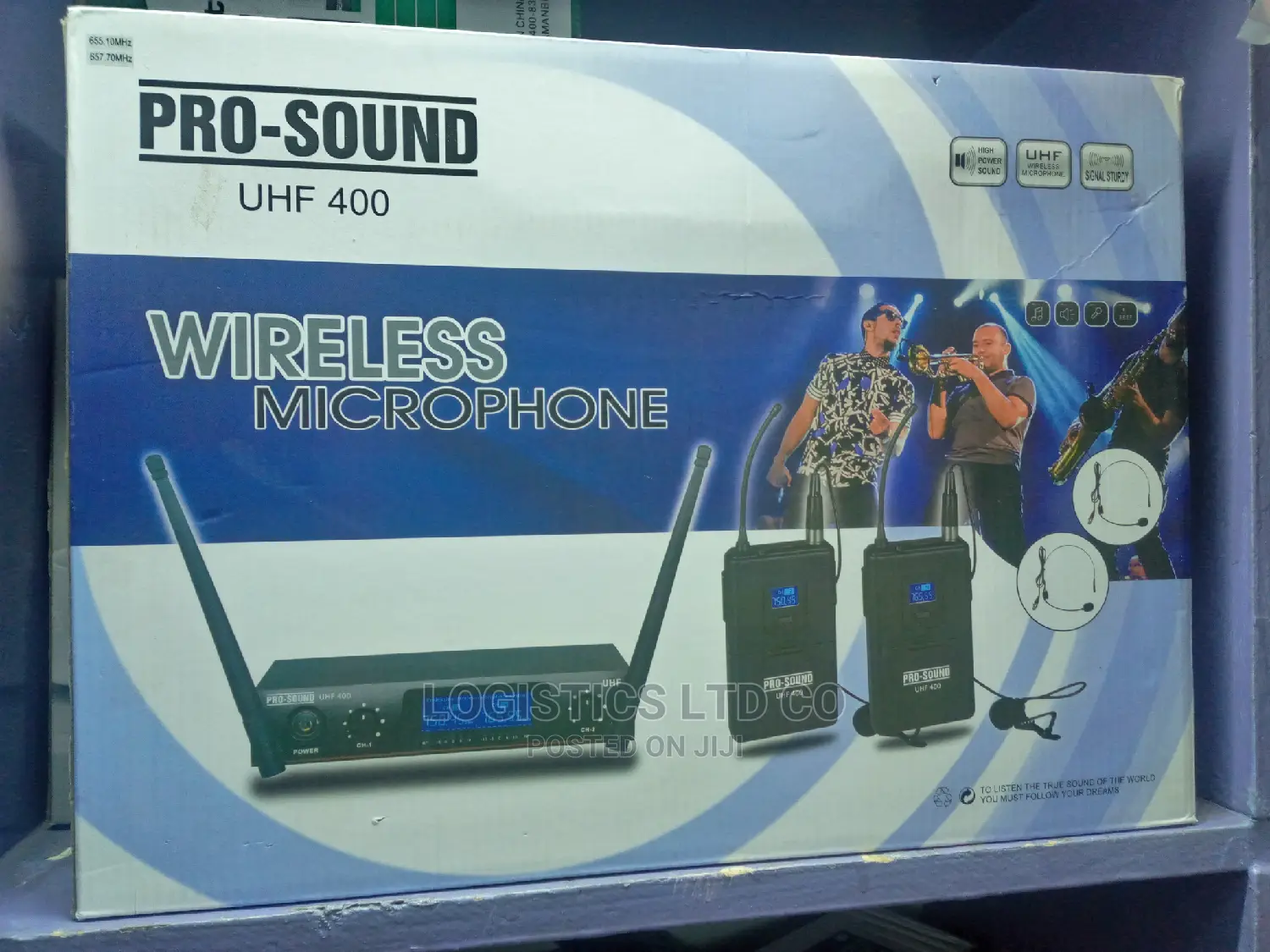 Pro Sound UHF 400 Wireless Microphone