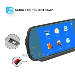 Car Rear Mirror Monitor