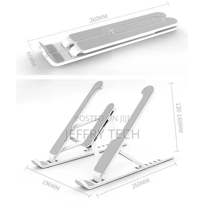 Generic Adjustable Foldable ABS Laptop Tablet Stand