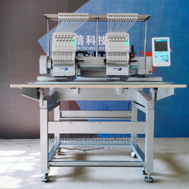 12 Needles Two/2 Heads Embroidery Machine - main view