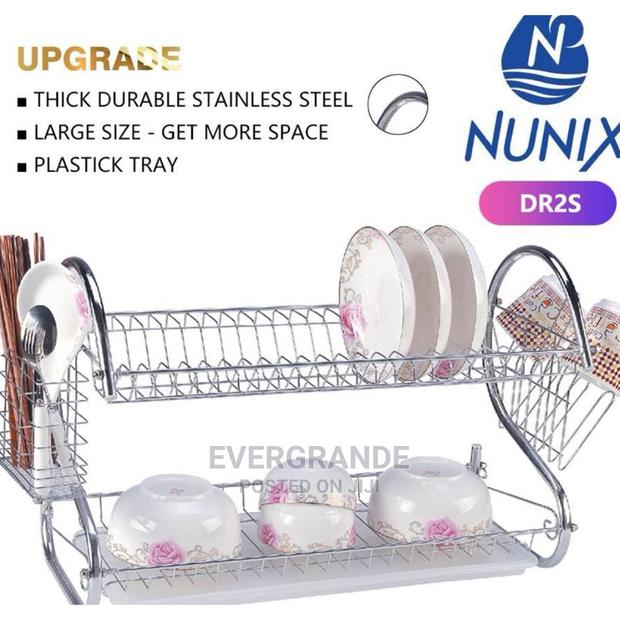 2 Tier Dish Rack DR2S- NUNIX - main view