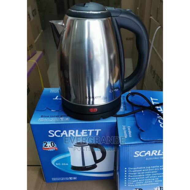 3 Pin Plug Scarlet Kettle - New - main view