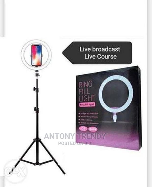 10inch Mobile Phoneholder With Ring Light and Tripod - thumbnail 2