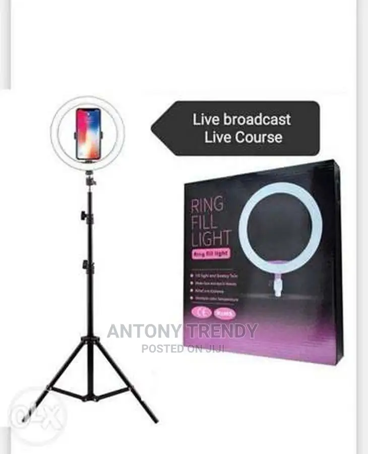 10inch Mobile Phoneholder With Ring Light and Tripod