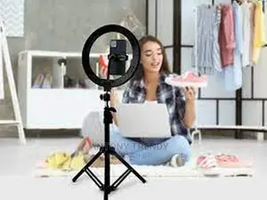 10inch Mobile Phoneholder With Ring Light and Tripod