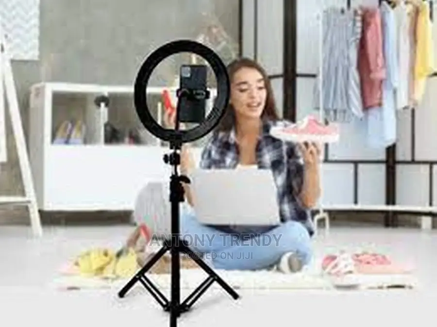 10inch Mobile Phoneholder With Ring Light and Tripod
