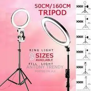 10 Inches Ring Light With Tripod and Phone Holder Get One