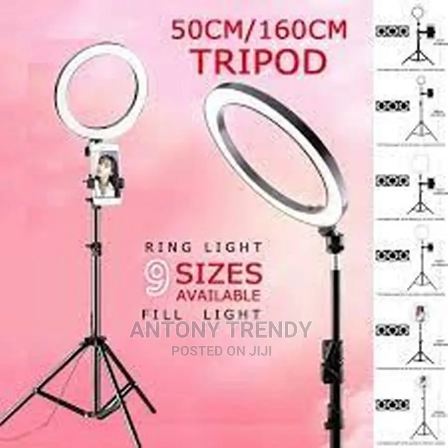 10 Inches Ring Light With Tripod and Phone Holder Get One