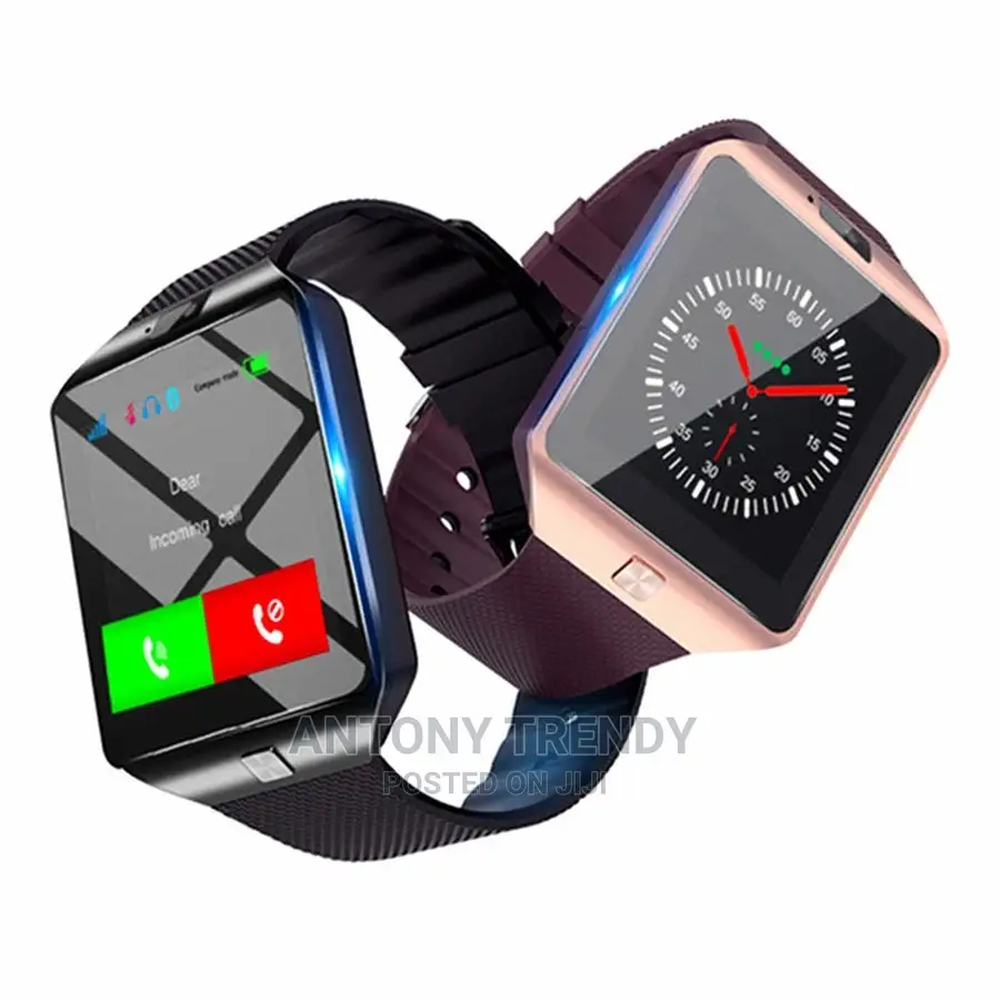 1 Pc Generic DZ09 - 1.56 Smart Watch - 0.3MP Camera Touch Sc