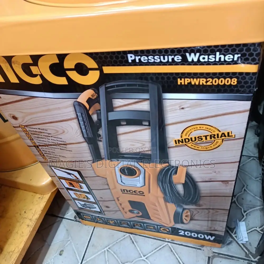 Impressive Ingco Pressure Washer 2000w