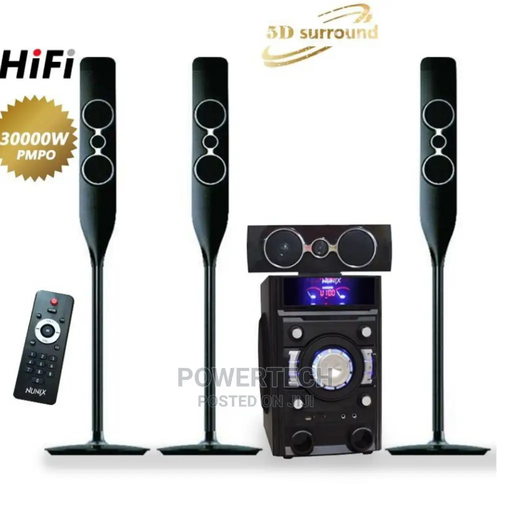 5 in 1 Deluxe Home Theater System 9090B 12999kshs