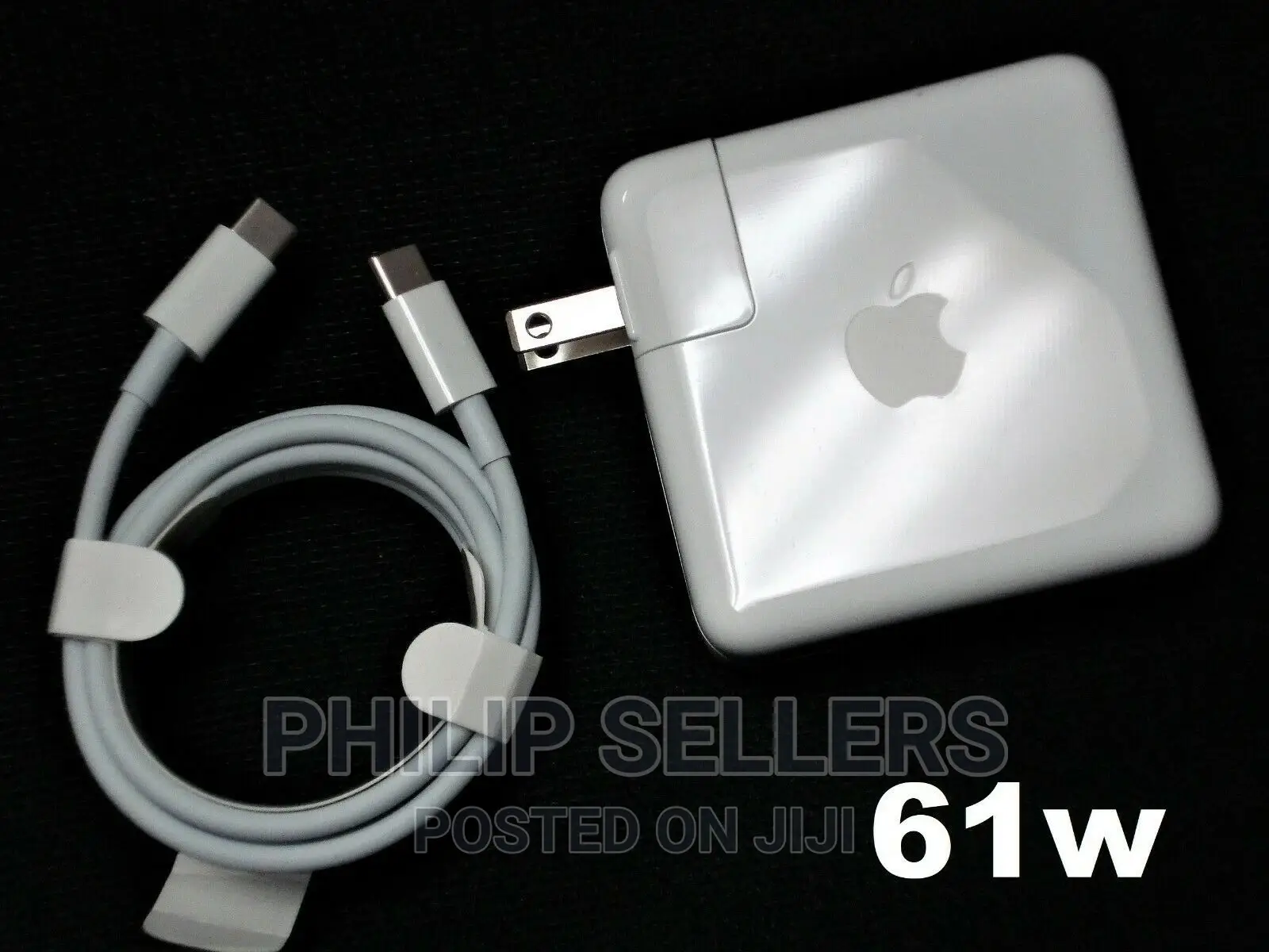 Genuine OEM Apple 61W USB-C Power Adapter Cable MRW22LL Fo