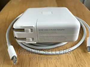 Genuine OEM Apple A1719 87W USB-C Power Adapter Charger For