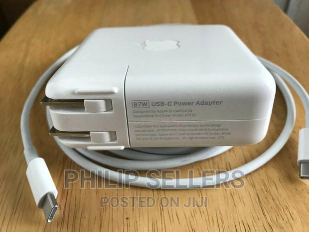 Genuine OEM Apple A1719 87W USB-C Power Adapter Charger For