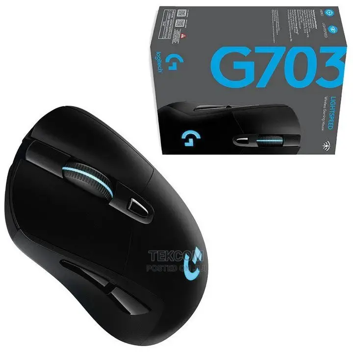 Logitech Lightspeed Wireless Gaming Mouse G703 With HERO 16K