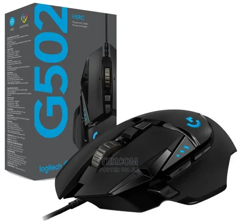 Logitech Lightspeed Wired Gaming Mouse G502