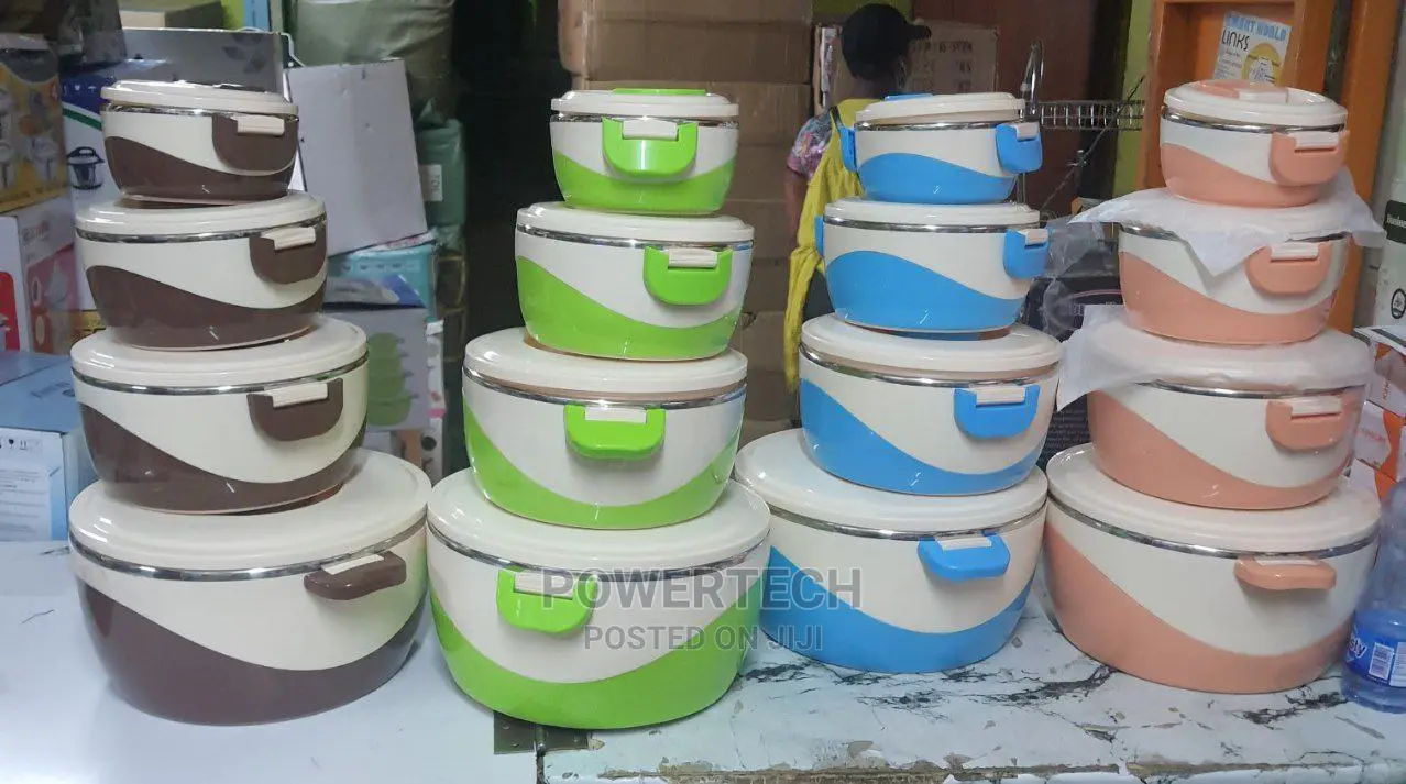 4pcs Stainless Steel Insulated Hotpots 3499kshs
