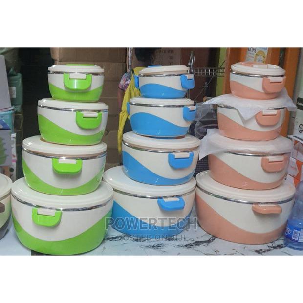 4pcs Stainless Steel Insulated Hotpots 3599kshs - main view