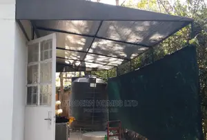 Modern Homes Shade Canopies and Privacy Screens