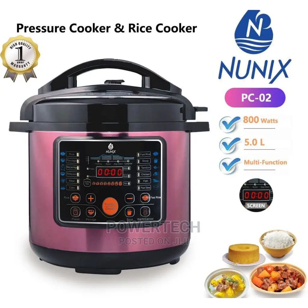 Electric Multifunctional Pressure Cooker 5ltrs 5199 Kshs