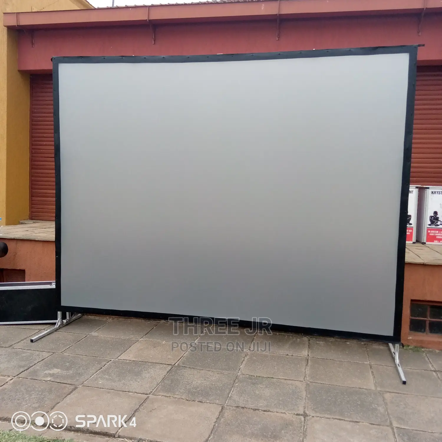 Quality Rear/Front Projection Screen 9x12ft