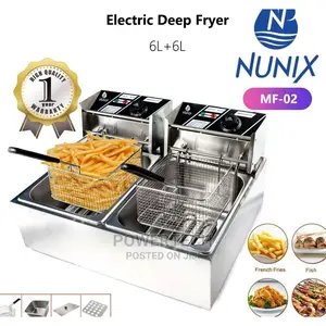 Double Deep-Frier 12ltrs 8499kshs