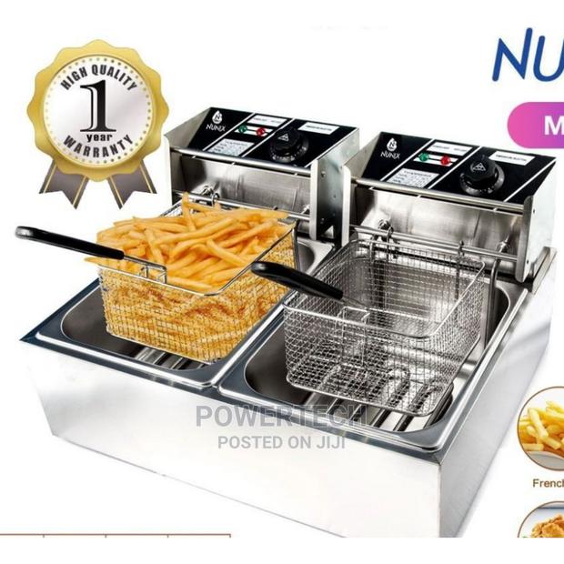 Double Deep-Frier 12ltrs 8400kshs - main view