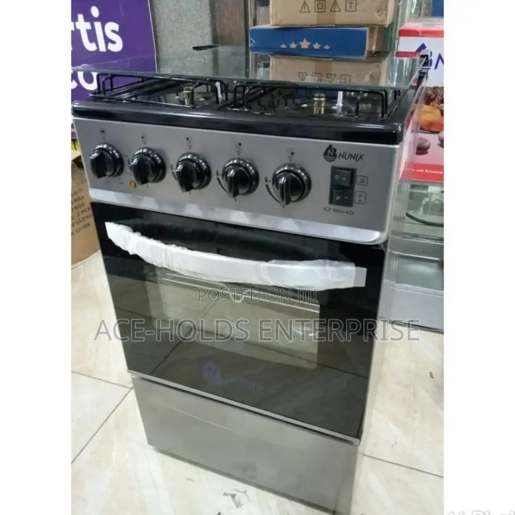 4 Gas Oven Cooker With Oven