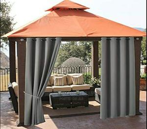 Gazebo With Waterproof Outside Curtain - thumbnail 2