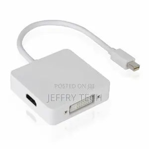 Mini DP Displayport to DVI VGA HDMI HDTV Adapter 3 In1 for A