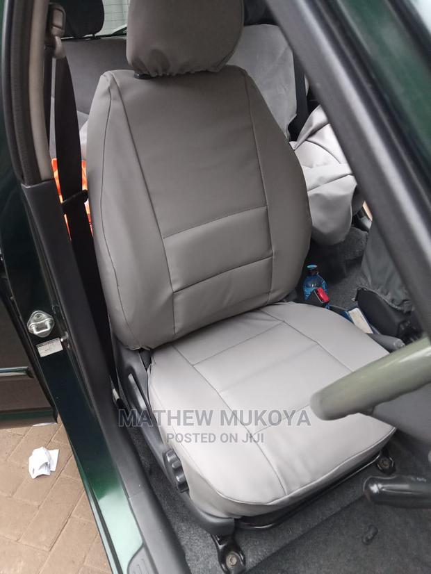 Grey Silver Car Seat Covers - main view