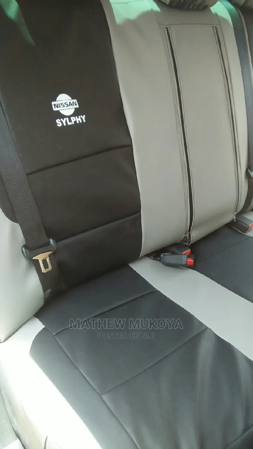 Black /Grey Nissan Upholstery.