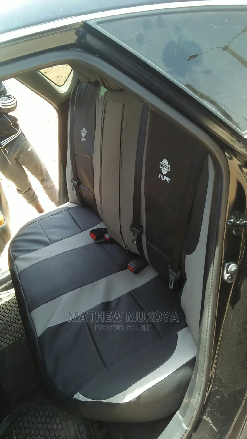 Black /Grey Nissan Upholstery.