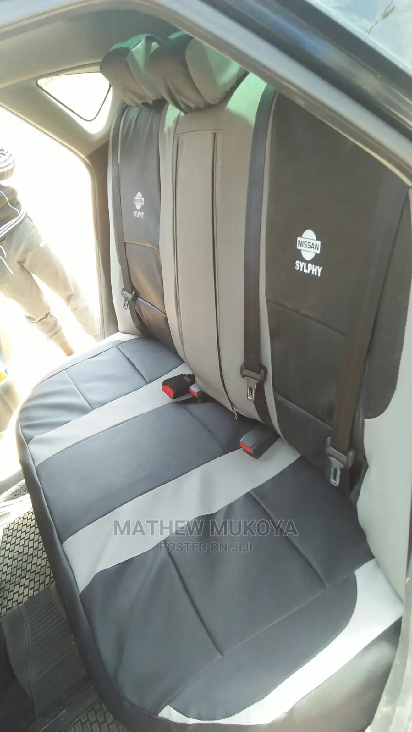 Black /Grey Nissan Upholstery.