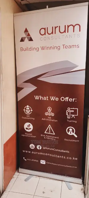 Normal Based Roll Up Banner